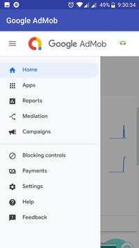 Google Admob App. screenshot 2