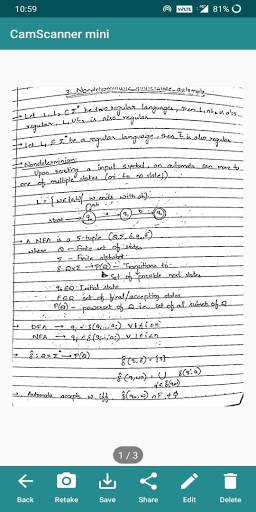 CamScanner mini screenshot 5
