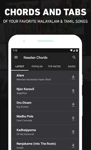 Naadan Chords: Guitar Chords & Tabs screenshot 1