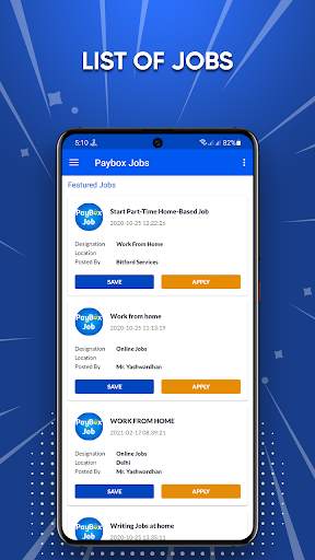 Paybox Job - Work From Home screenshot 1