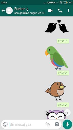 Bird Stickers for Whatsapp (WAStickerApps) screenshot 3