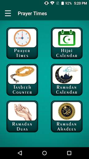 Prayer Times, Qiblah Compass, Hirji Calendar, Azan screenshot 2