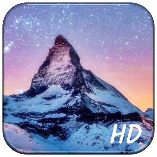 Snowy Mountain Peak APUS Live Wallpaper 1.0