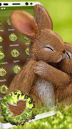 Rabbit Love Theme Launcher screenshot 5