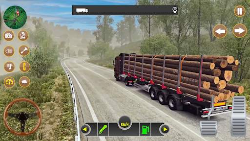 Cargo Truck Driving Simulator screenshot 2