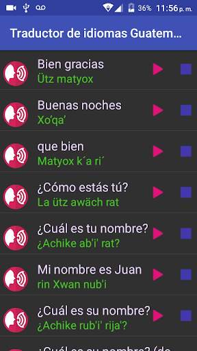 Traductor de Idiomas Guatemala screenshot 6
