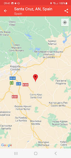 My Earthquake Alerts. Карта скриншот 4