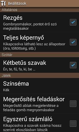 Szókereső screenshot 6
