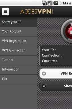 AccesVPN screenshot 4