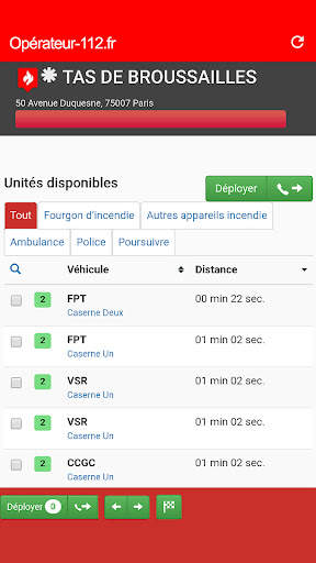 Opérateur 112! Pompiers Police screenshot 3