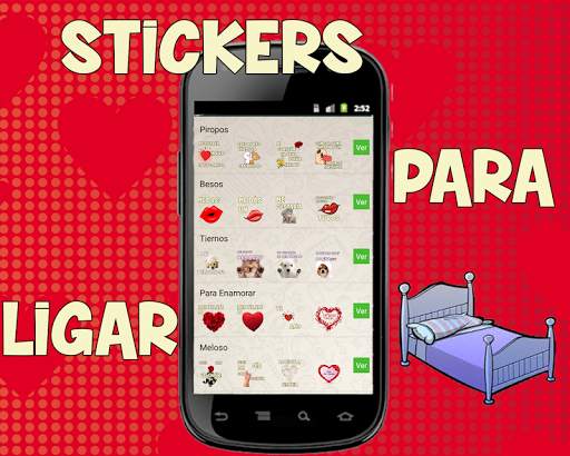 Stickers para Ligar screenshot 1