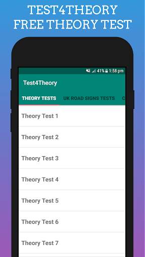 Theory Test 2022 Questions screenshot 1