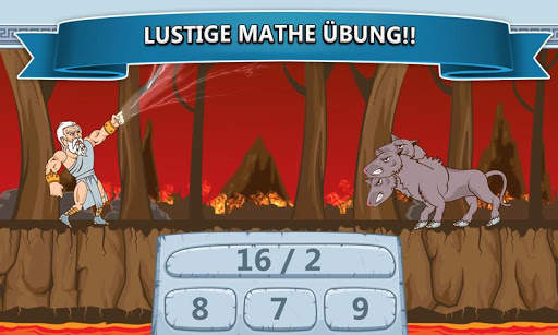 Mathe Spiele: Zeus vs Monsters screenshot 2