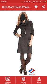 Girl Wool Dress Photo Montage screenshot 4
