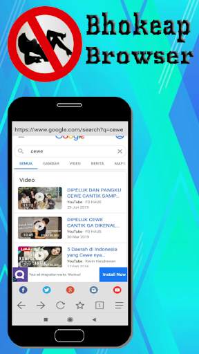 Bokeap Browser - Browser Anti Blokir screenshot 3