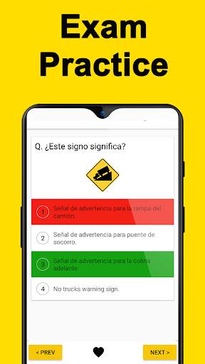 DMV Permit Practice, Drivers T screenshot 2