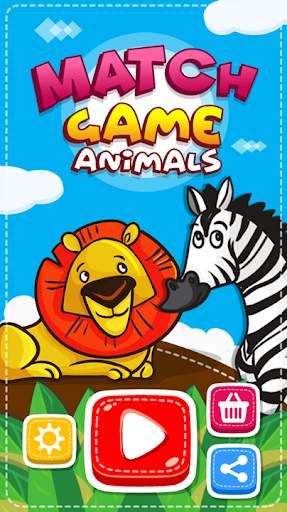 Match Game - Animals screenshot 1
