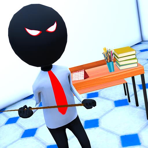 Crazy Math Teacher: Baldina Teacher in Math School icon