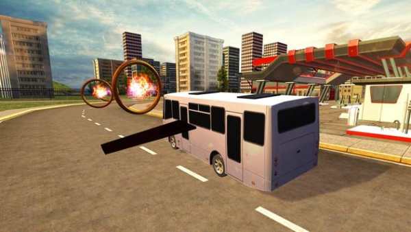 Flying World Bus Hill Drive screenshot 3
