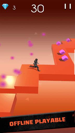 Assassin Slick: Zig Zag 3D Offline Game screenshot 4