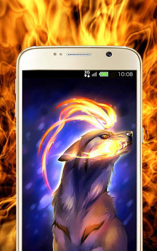 Fire Animal Wallpaper screenshot 4