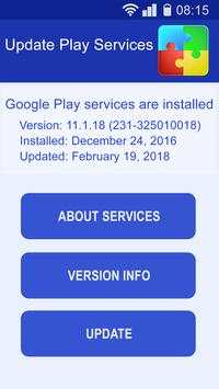 Updating Play Services screenshot 1