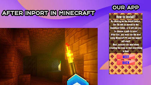 Dynamic Light Mod Minecraft PE screenshot 1