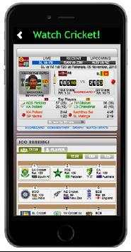 Watch Live Cricket Matches! screenshot 3