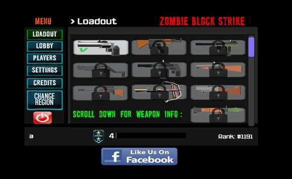 Zombie Block Strike screenshot 2