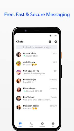 New To­Tok Messenger -Video Calls & Free Chats screenshot 2