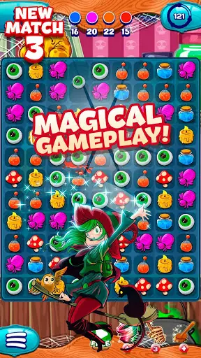 The Apprentice Witch - Puzzle Match 3 Game screenshot 2