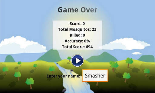 Funny Mosquito Smasher Free screenshot 6