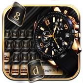 Golden Black Watch Keyboard 10001003