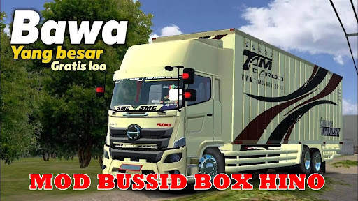 Mod Bussid Box Hino screenshot 5