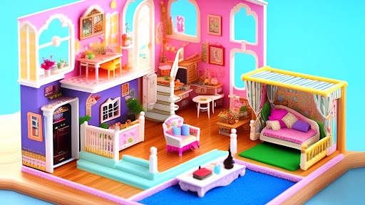 Doll House Design Doll Games screenshot 4