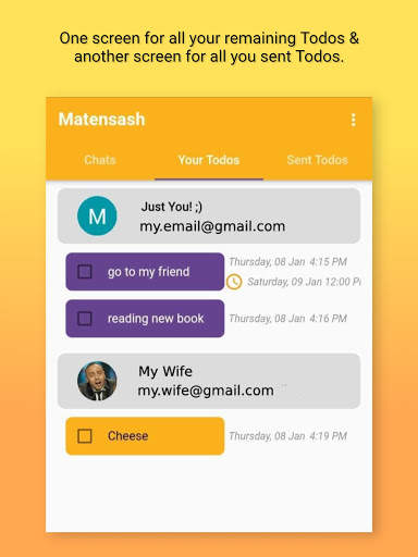 Matensash - Shared ToDo List, Tasks & Reminder screenshot 23