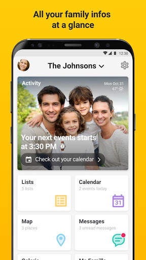 FamilyWall for Sprint screenshot 1