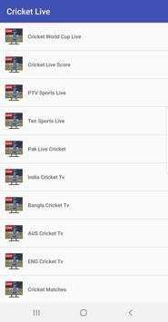 Cricket Live Tv Sports screenshot 2