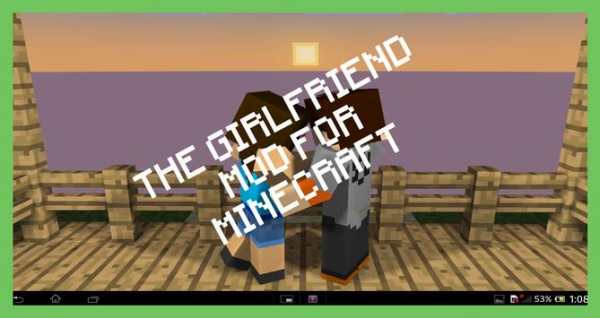 GirlFriend Mod for Minecraft screenshot 1