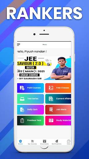 Rankers: LIVE Learning App | Class 9-12, JEE, NEET screenshot 2