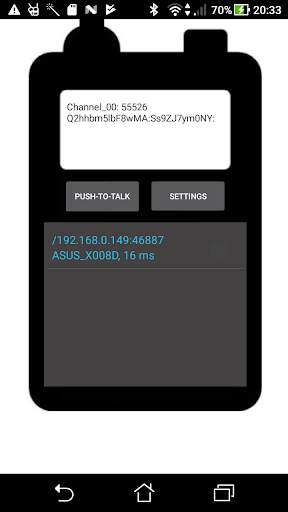 WIFI Walkie Talkie FREE screenshot 1