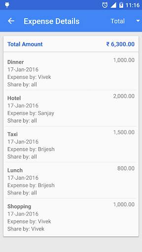Trip Expense Manager screenshot 4