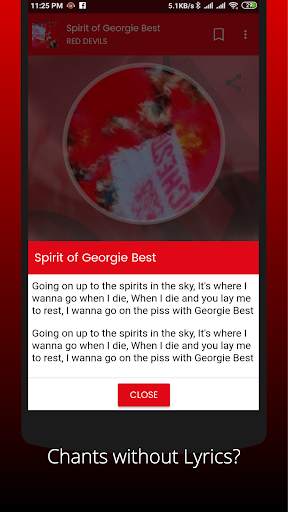 Live to Sing for Man United screenshot 7