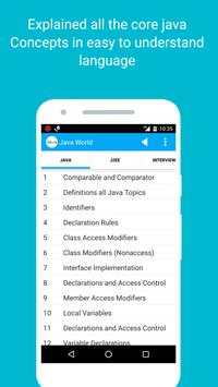 Java World screenshot 1