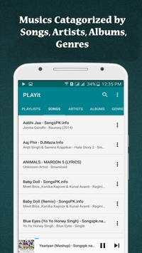 PLAYit Music Player screenshot 3