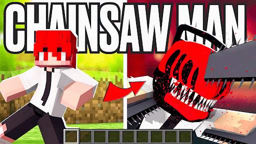 Chainsaw Man Mod For Minecraft screenshot 1