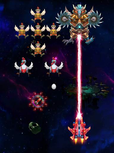 Galaxy Attack: Chicken Shooter screenshot 13