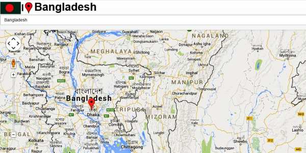 Bangladesh map screenshot 3