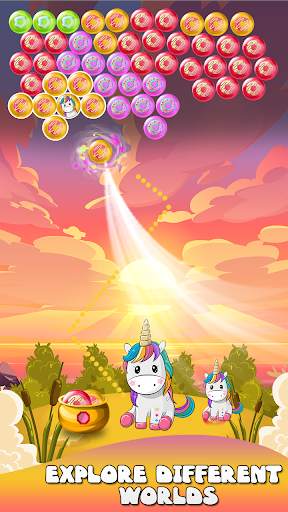 Bubble Shooter Unicorn : Bubble Shooter 2020 screenshot 5