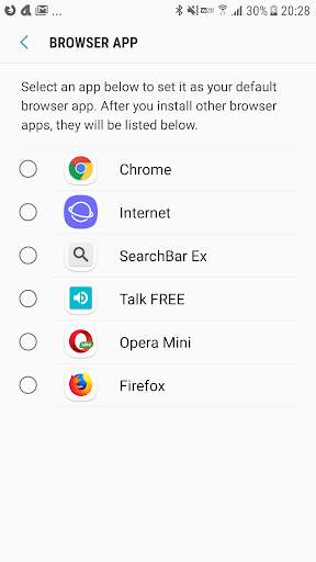 Default App Settings Shortcut screenshot 2